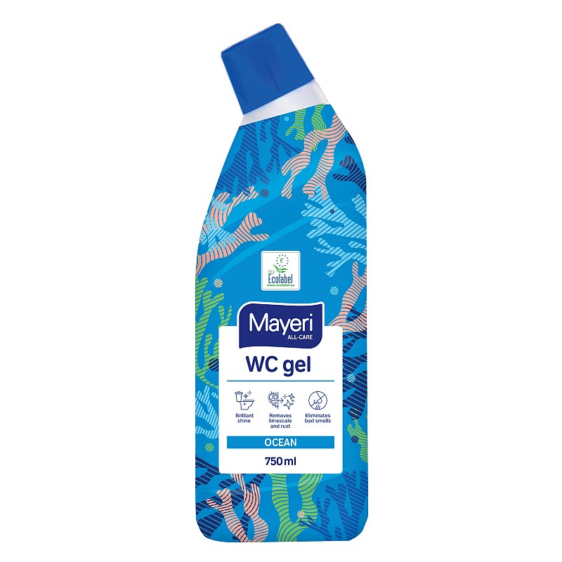 MAYERI All-Care Toilet Gel Ocean 0,75L /8/ K901