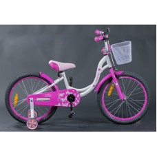 GUST&JUHI Children's bicycle 20" LILY, white (5-7y)