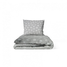 ANKRAS STARS 2 piece bedding set 135x100cm Grey