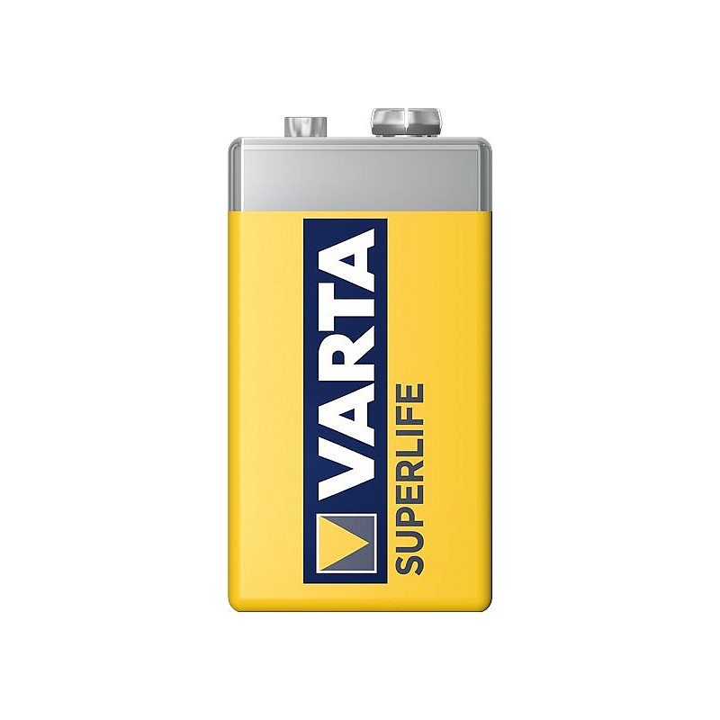 VARTA SUPERLIFE 6F22 9V battery 1pc.