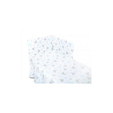 KIECZMERSKI BUTTERFLY Bed linen 3 pieces 120x90 / 180cm blue