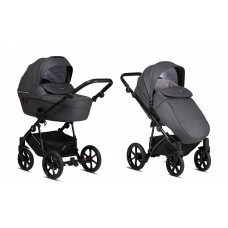 TUTIS VIVA LIFE 3 Leather Edition universal carriage 2in1, 087 Shadow Grey