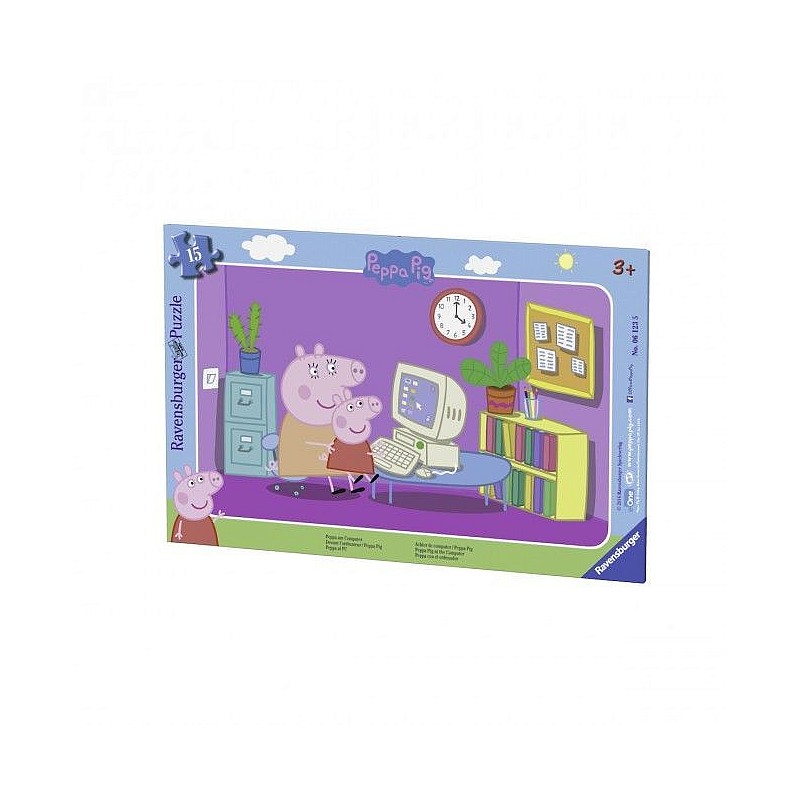 Ravensburger Frame Puzzle Peppa Pig 15gab. 3+, R06123