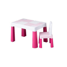 TEGA BABY MULTIFUN set of table and chairs, MF-001-123 pink