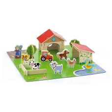 VIGA playset Farm 3D 50540