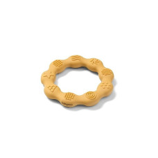 BABYONO Silicone teether RING yellow 825/01