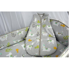 ANKRAS sleeping bag for babies 68-74 LAMA GREY