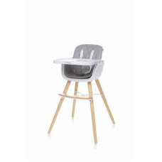 4BABY SCANDY XX highchair 6M+, LIGHT GREY