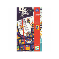 Giant puzzles - The pirate ship - 36 pcs