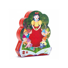 Silhouette puzzles - Snow White - 50 pcs