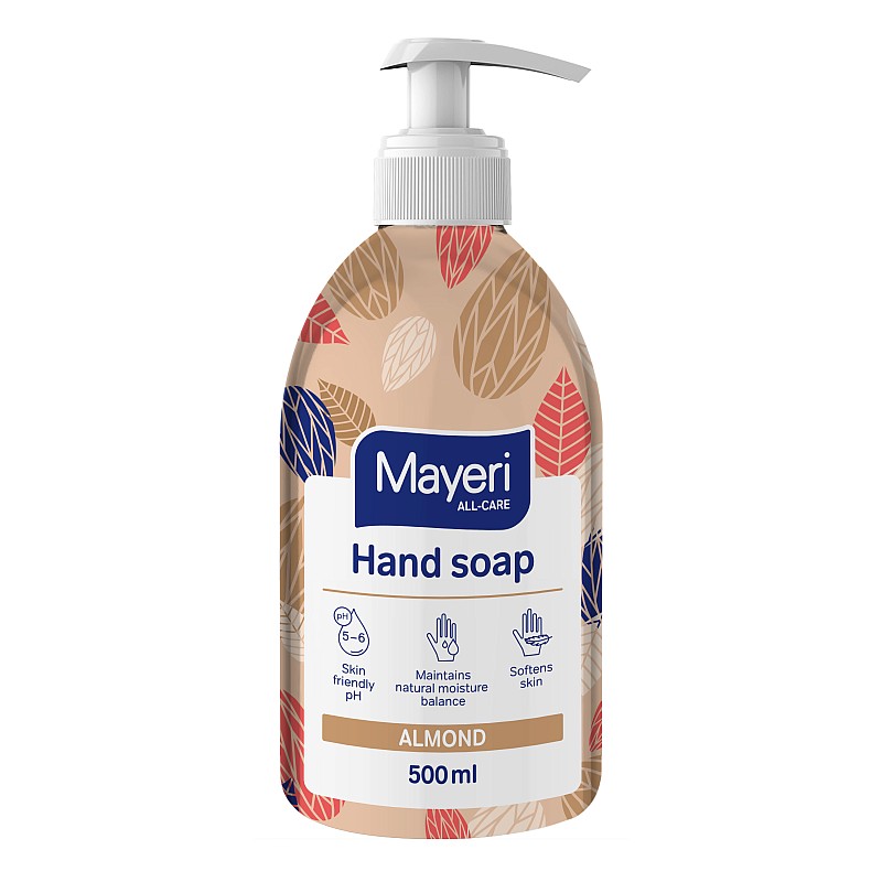 MAYERI All-Care Liquid Soap Almond Balm 500ml (10/640) K654