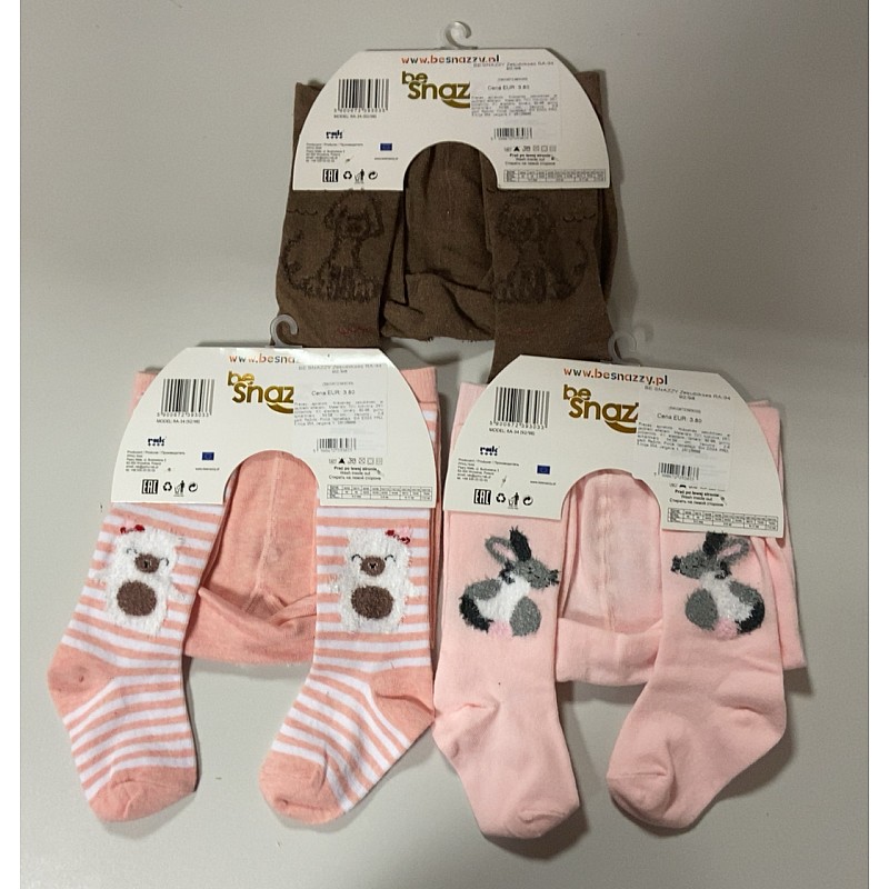 BE SNAZZY children tights size 104-110, RA-34