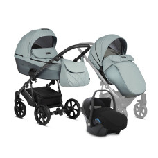 TUTIS VIVA 4 Luxury multi-purpose pram 3in1, 063 TURQUOISE