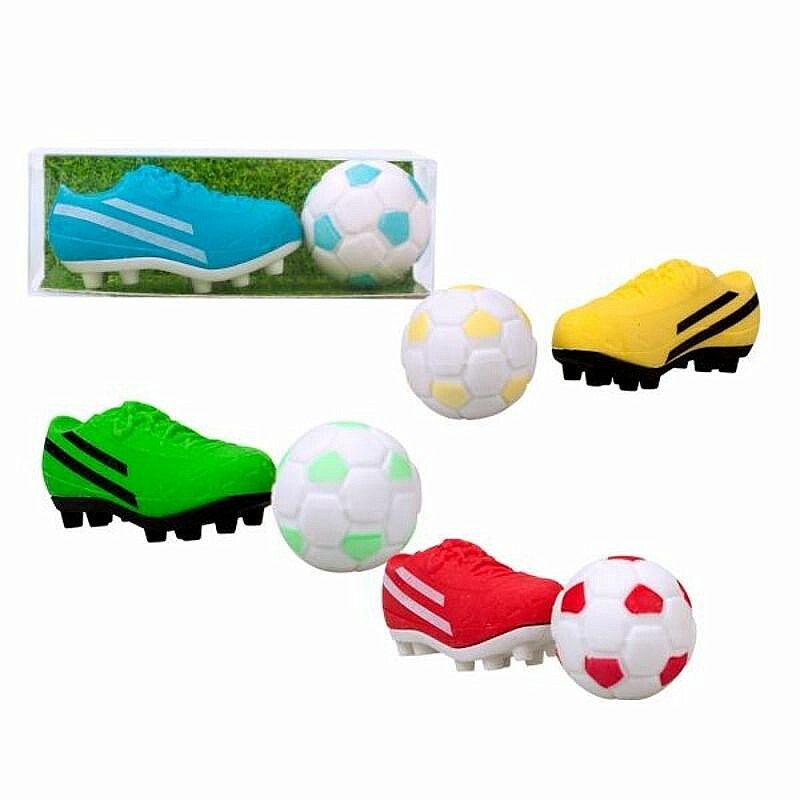 TRENDHAUS Erasers - Soccer-set (2 pcs., 4 designs) TH934499