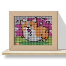 QUERCETTI Mosaic PIXEL ART 4 KAWAII DESIGN - CORGI, 0799