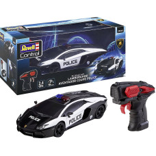 REVELL radio controlled model car Lamborghini Aventador Police 24664