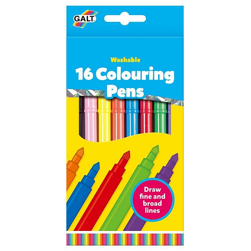 GALT 16 Colouring Pens - Washable, A3329D