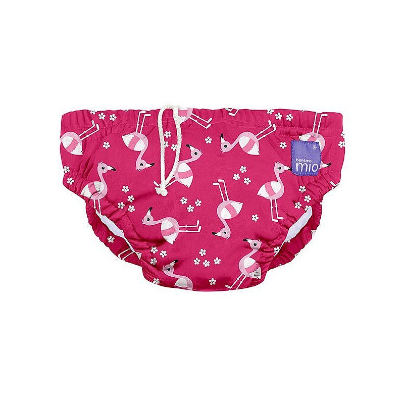 BAMBINO MIO Swim Nappies melting PINK FLAMINGO, S (5-7kg)