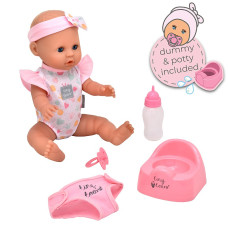 TINY TEARS doll baby Classic, cries and wets, 11006