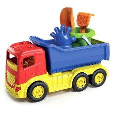 ADRIATIC  Dump truck and sandbox tools 37 cm 57744