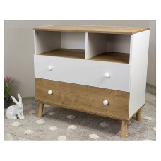 DREWEX BASILIO chest of drawers, burlington oak