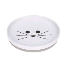 LASSIG Plate Porcelain/Silicone Little Chums Cat, 1210041108