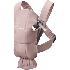 BABYBJORN MINI COTTON baby carrier DUSTY PINK 021014