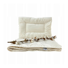 POLDAUN BIO Ecotton blanket 135x100cm and pillow 60x40cm