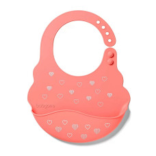 BABYONO silicone bib 6m+ 829/04