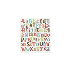 CREATIV stickers 15x16.5cm Letters, 27190