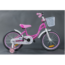 GUST&JUHI Children's bicycle 18" TIYA, pink (4-6y)