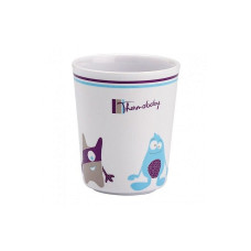 THERMOBABY cup of melamine LITTLE MONSTER, 1610 - White