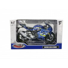 MSZ metallist mudel mootorratas SUZUKI GSR-R1000, 1:12