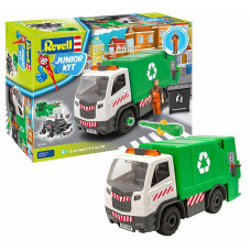 REVELL JUNIOR KIT constructor 49 parts Garbage Truck, E00808