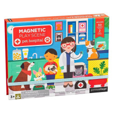 Pet Hospital Magnetic Play Scene