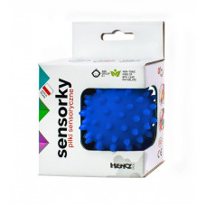 HENCZ massage ball in a box 6x6сm, 532 blue