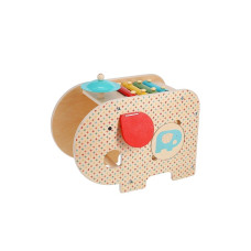 Wooden 5-in-1 Elephant Music Toy