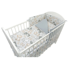 ANKRAS SAFARI protector for crib rungs 180cm gray