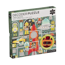 Robot Factory 100-Piece Decoder Puzzle