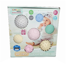 GERARDOS TOYS sensory ball set 7pcs 0m+ GT7715