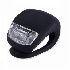 OSTORG silicone flashlight, black with white light