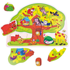 BINO wooden puzzle 24m+ 88119