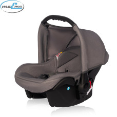 MAEMA Car seat 0-10kg with adapters, gray fabrics