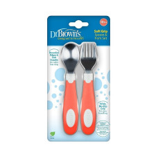 DR.BROWNS non-slip spoon and fork TF026