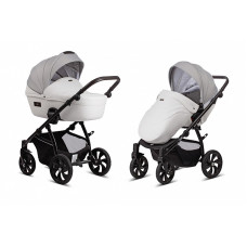 TUTIS AERO Leather Edition universal stroller 2in1, 110 Mont Blanc