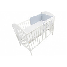 ANKRAS NEW STARS protector for crib rungs 180cm grey