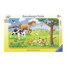 Ravensburger Frame puzzle Animals 15pcs, 06066