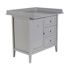 TROLL ROYAL dresser with changing top Grey DRS-RY0001