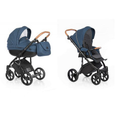 ROAN BASS SOFT Basic Universal 2in1 stroller, Navy Blue