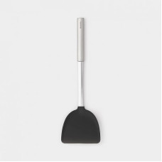 BRABANTIA Wok pan spatula, silicone, Matt Steel 137549